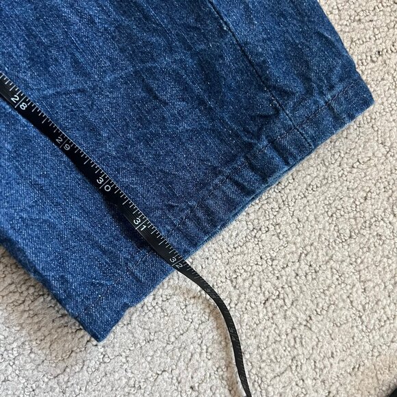 Naked & Famous Men’s Skinny Guy Jeans Sz 33x32 Dungaree Selvedge Blue Denim - Picture 10 of 16